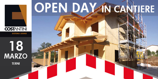 Open Day casa in legno TR